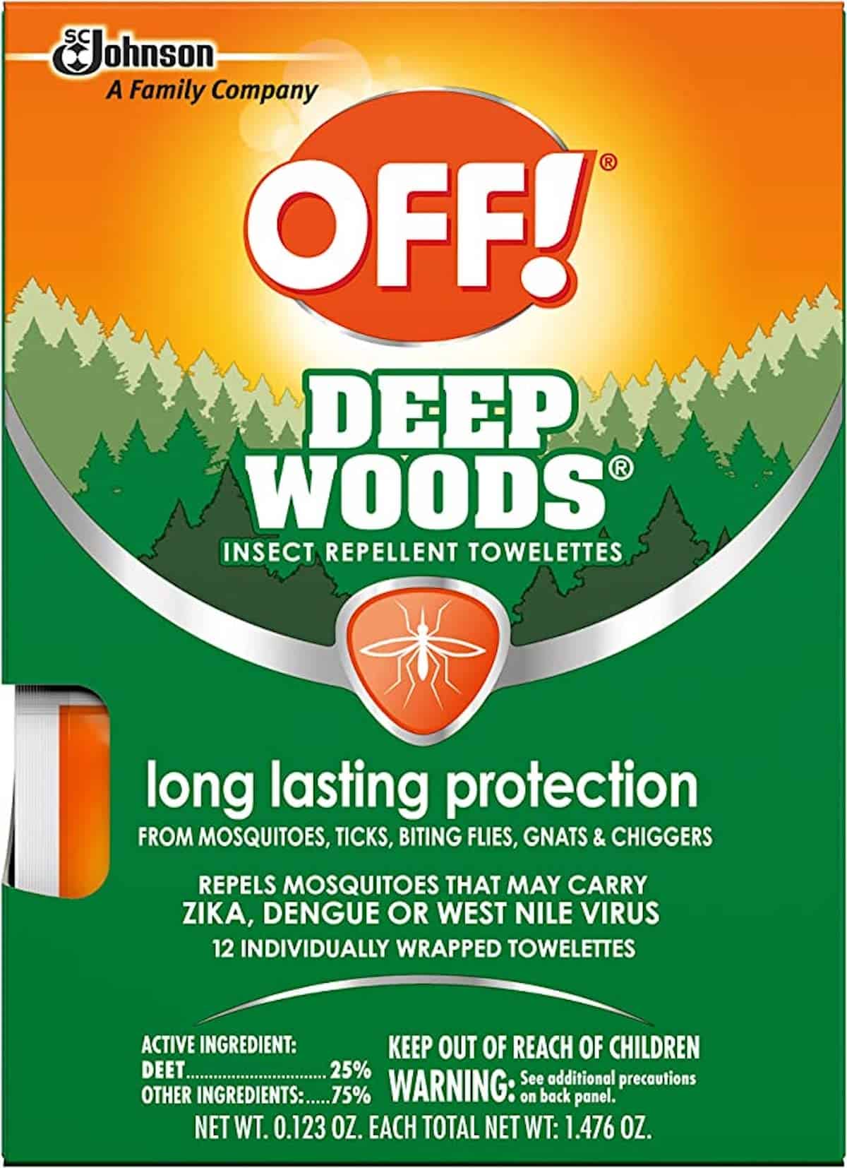 Off Insect Repellent Wipes