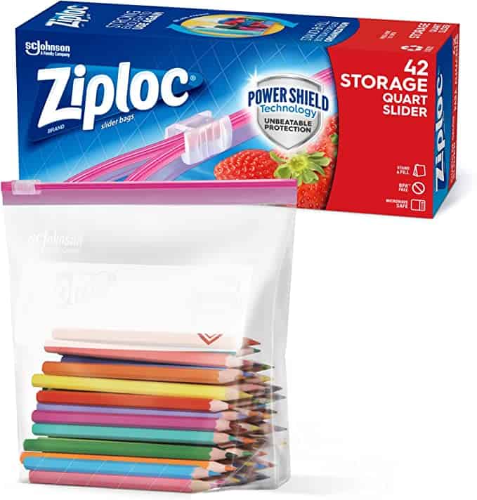 Ziploc bags are a travel essential